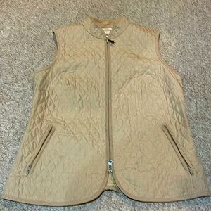 Talbots Petites size Medium silky cream- like new!!